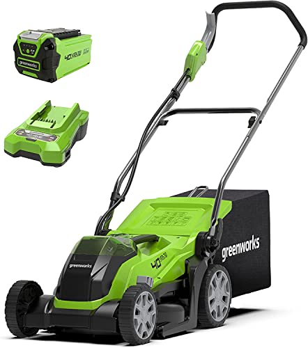 Greenworks G40LM35K2 Kabelloser Akku Rasenmäher