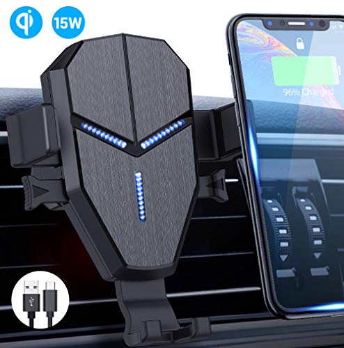 L.Ru UG Handyhalterung Auto für Kfz Lüftung &Saugnapf Handyhalter  Handy-Halterung, (Halterung Universal für iPhone Android Smartphones)